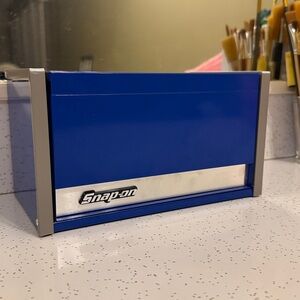 Snap-on Micro Top Chest Jewelry Box (Royal Blue)